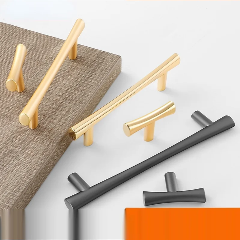 New Cabinet Door Handle Gold Light Luxury Wardrobe Drawer Modern Simple Cabinet American Furniture Hardware Handle Drawer Handle
New Cabinet Door Handle Gold Light Luxury Wardrobe Drawer Modern Simple Cabinet American Furniture Hardware Handle Drawer Handle