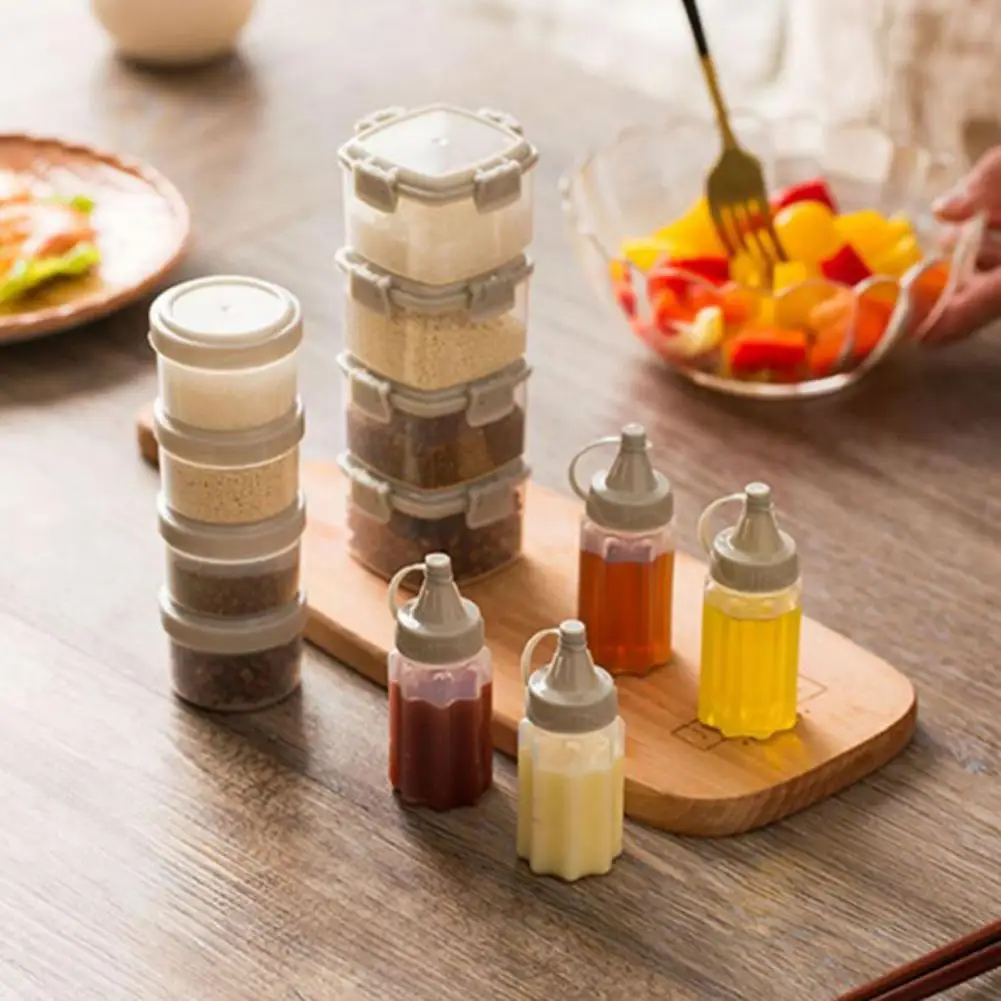 4Pcs Portable Anti-deformed Large Capacity Pepper Holder Condiment Dispenser for Ketchup Seasoning Bottle Seasoning Jar
4Pcs Portable Anti-deformed Large Capacity Pepper Holder Condiment Dispenser for Ketchup Seasoning Bottle Seasoning Jar