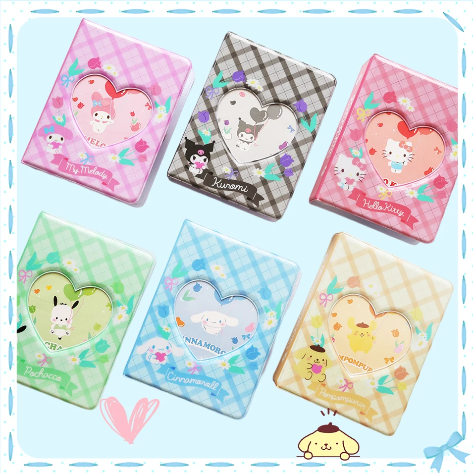 Sanrioed Photo Album Kawaii Idol Card Storage Books Lovely Cartoon Anime Melody Pochacco Cinnamoroll Cute Kpop Fans Girls Gifts
Sanrioed Photo Album Kawaii Idol Card Storage Books Lovely Cartoon Anime Melody Pochacco Cinnamoroll Cute Kpop Fans Girls Gifts