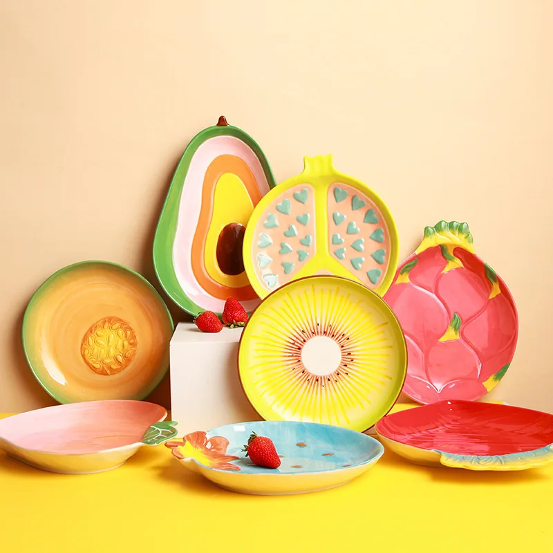 Creative Fruit Dish Ceramic Fruit Salad Dish Creative Lovely Family Dish Dish Snack Dish Dinner Plate Sets Diner Plate
Creative Fruit Dish Ceramic Fruit Salad Dish Creative Lovely Family Dish Dish Snack Dish Dinner Plate Sets Diner Plate