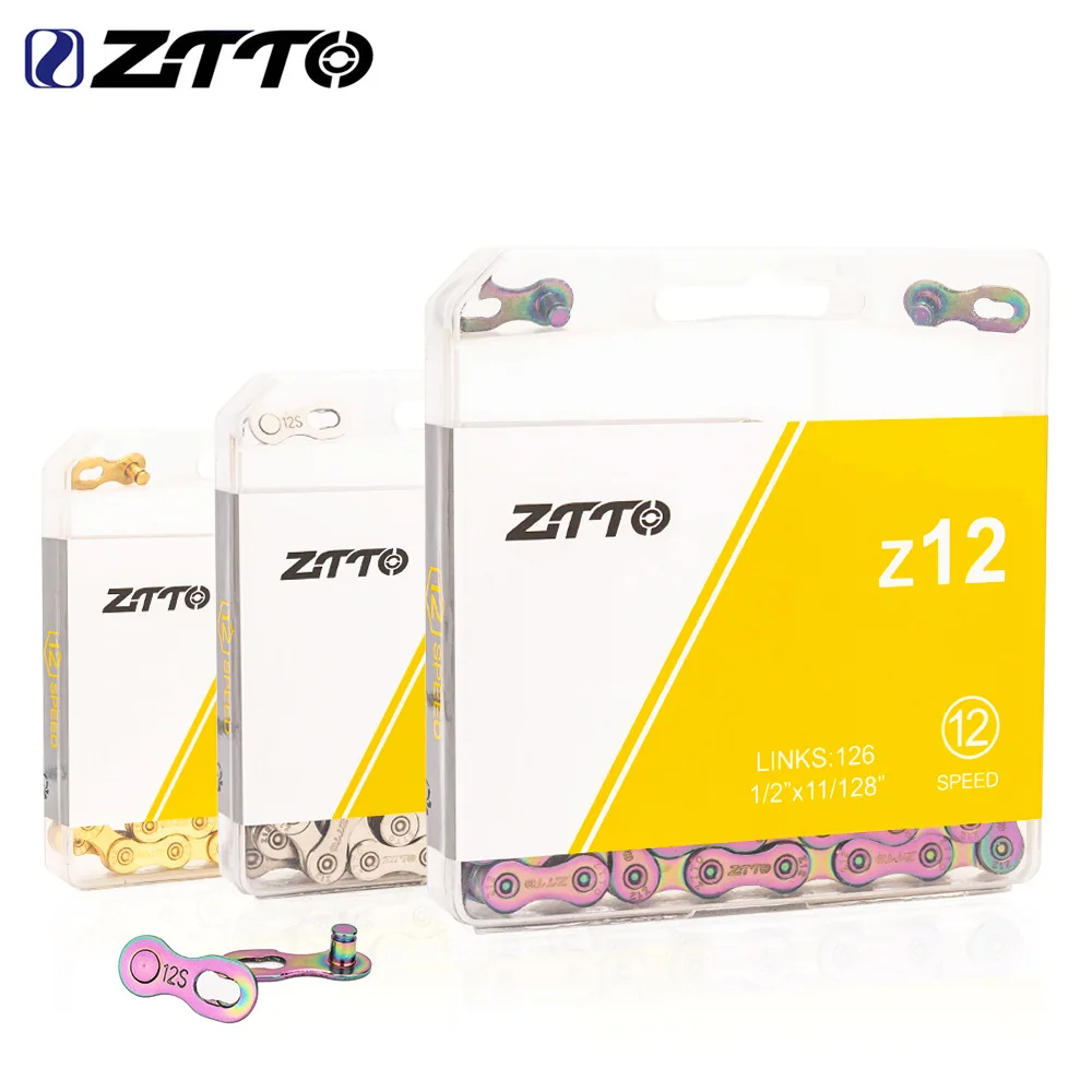 ZTTO Bicycle Chain Ultralight 116L 8 9 10 11 12 Speed Silver Bike Chain For MTB Road Variable Speed Cycling Chain Semi-hollow
ZTTO Bicycle Chain Ultralight 116L 8 9 10 11 12 Speed Silver Bike Chain For MTB Road Variable Speed Cycling Chain Semi-hollow