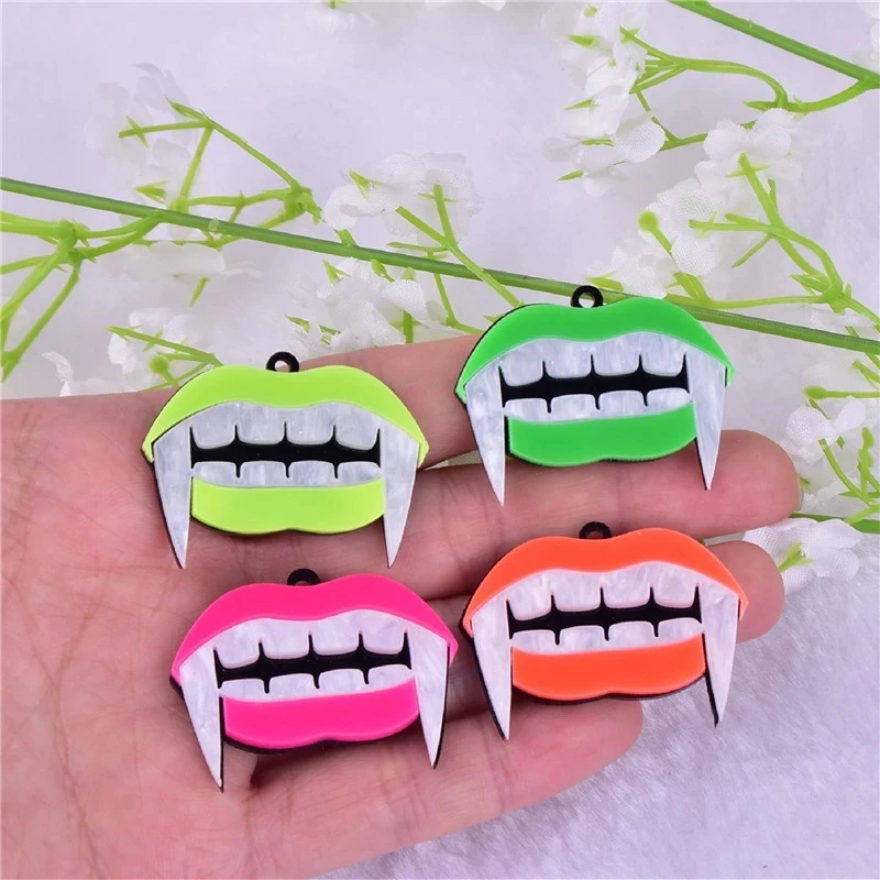 Mix 10pcs/lot Unique Wild Fangs Teeth Acrylic Charms Fit DIY Keychain Fluorescent Color Werewolf Dangle Jewelry Making Wholesale
Mix 10pcs/lot Unique Wild Fangs Teeth Acrylic Charms Fit DIY Keychain Fluorescent Color Werewolf Dangle Jewelry Making Wholesale