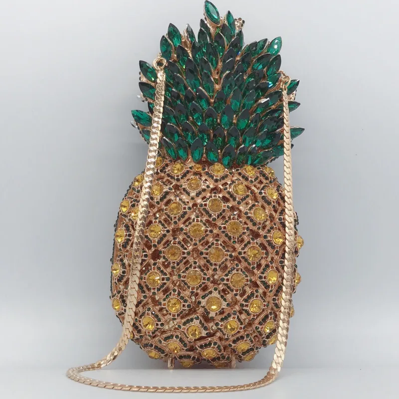 Pineapple Dinner Fruit Party Banquet Full Diamond Handheld New Water Women's Bag Clutch
Pineapple Dinner Fruit Party Banquet Full Diamond Handheld New Water Women's Bag Clutch
