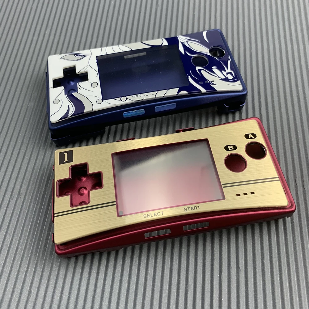 Чехол-накладка для Nintendo Gameboy Micro GBM, металлическая рамка, держатель аккумулятора, винты
Чехол-накладка для Nintendo Gameboy Micro GBM, металлическая рамка, держатель аккумулятора, винты