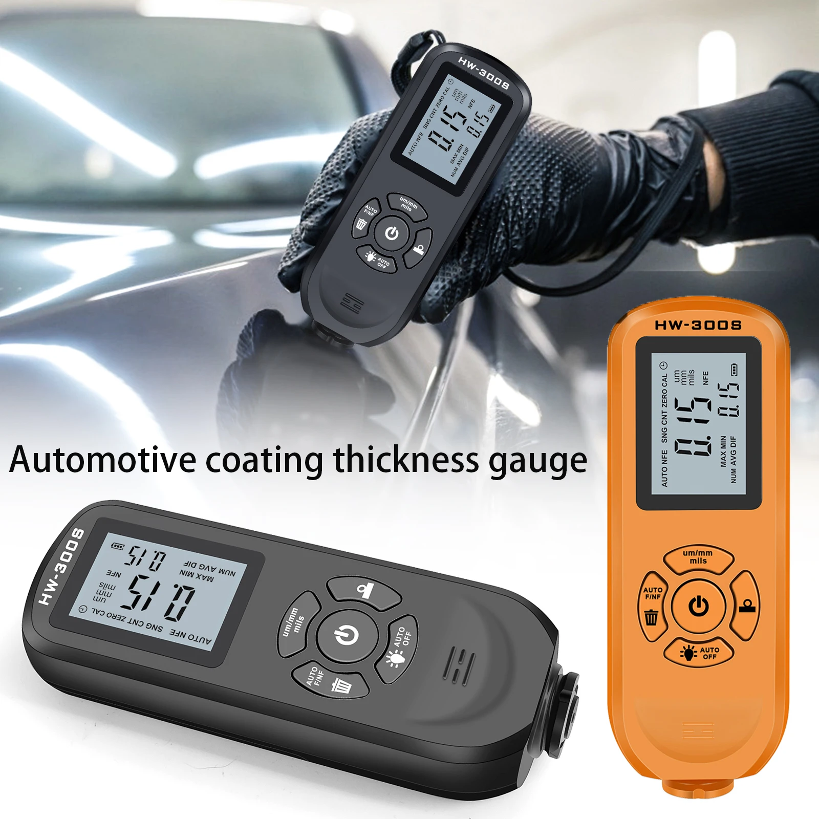 Digital Coating Thickness Gauge Car Paint Film Thickness Tester Meter Measuring Digitaldurable Grounding Accessories Ground Wire
Digital Coating Thickness Gauge Car Paint Film Thickness Tester Meter Measuring Digitaldurable Grounding Accessories Ground Wire
