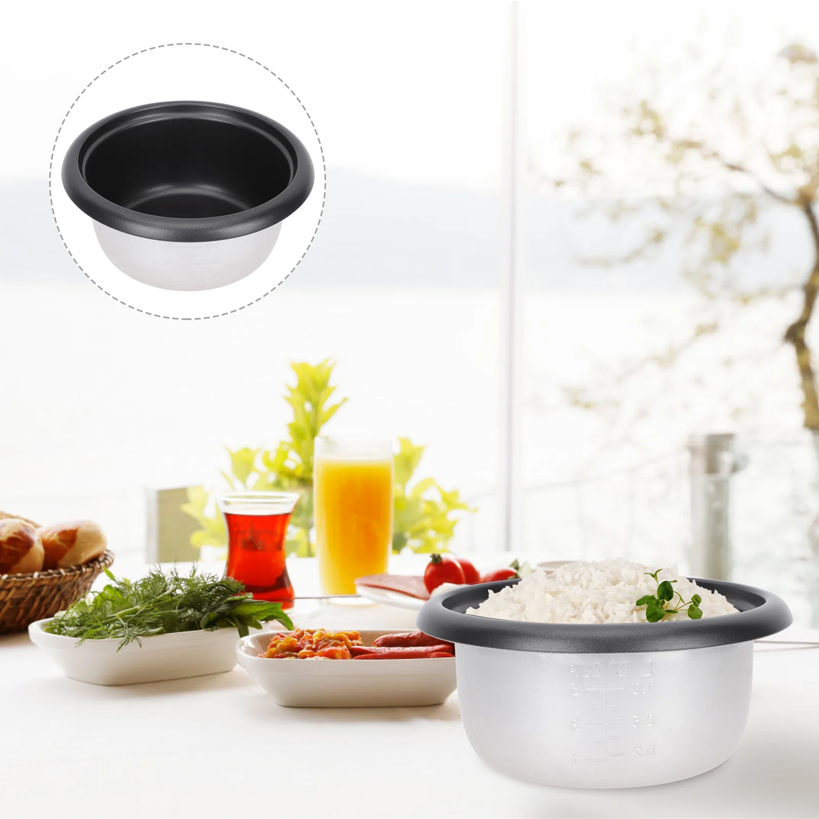 Cooker Pot Rice Inner Stick Non Liner Cooking Bowl Electric Replacement Cake Baking Mold Alloy Accessory Ricer Accessories House
Cooker Pot Rice Inner Stick Non Liner Cooking Bowl Electric Replacement Cake Baking Mold Alloy Accessory Ricer Accessories House