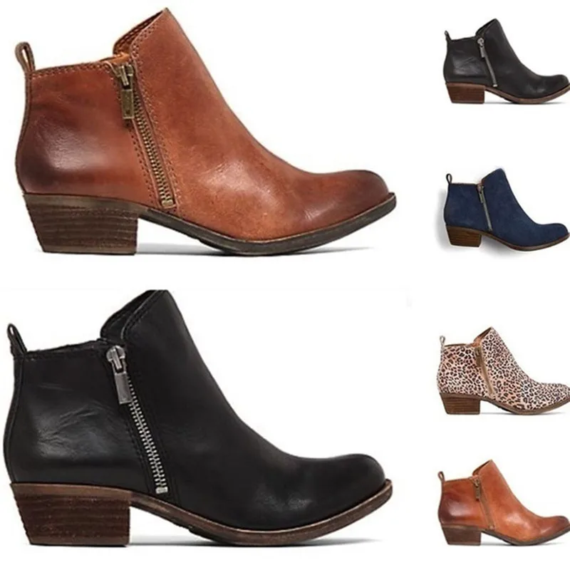 Botas Mujer 2023 Plus Size Women Boots Fashionable Woman Short Boots Autumn Winter New Side Zipper Solid Color Lady Casual Shoes
Botas Mujer 2023 Plus Size Women Boots Fashionable Woman Short Boots Autumn Winter New Side Zipper Solid Color Lady Casual Shoes