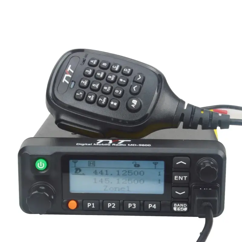 DMR Mobile radio TYT MD-9600 VHF/UHF Dual band 50 Вт 1000CH AMBE ++ цифровое мобильное радио
DMR Mobile radio TYT MD-9600 VHF/UHF Dual band 50 Вт 1000CH AMBE ++ цифровое мобильное радио