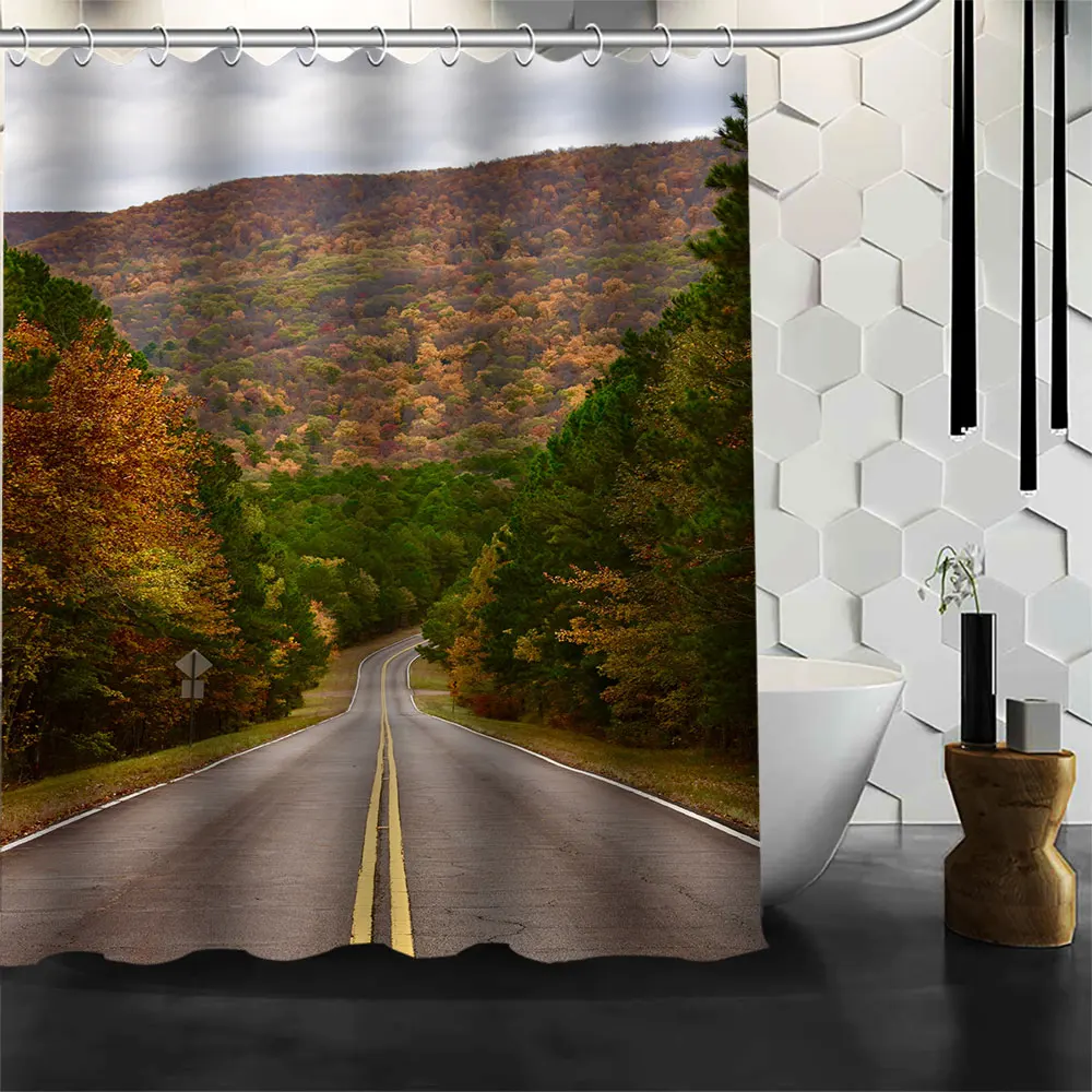 Custom Forest Road Fog Shower Curtains Hooks Bathroom Waterproof Bath Room Home Decor Decoration 3D Print 211201-75
Custom Forest Road Fog Shower Curtains Hooks Bathroom Waterproof Bath Room Home Decor Decoration 3D Print 211201-75