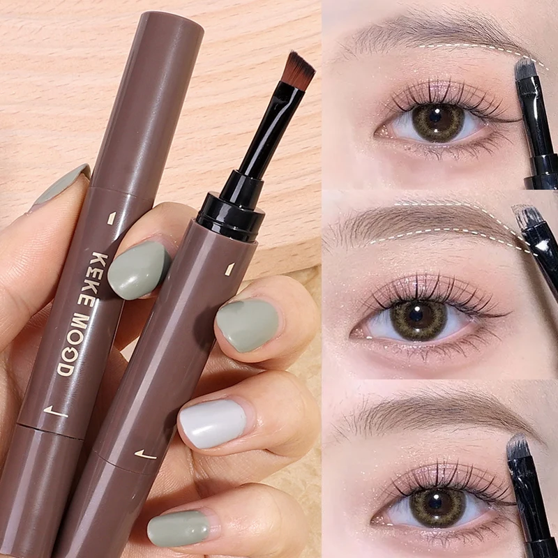 Sdotter Waterproof Brown Grey Eyebrow Dyeing Cream Pencil Natural Lasting Non-smudge Setting Dye Eye Brow Pen with Brush Makeup
Sdotter Waterproof Brown Grey Eyebrow Dyeing Cream Pencil Natural Lasting Non-smudge Setting Dye Eye Brow Pen with Brush Makeup
