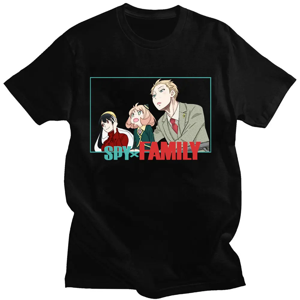Funny Harajuku Anime Spy X Family T-Shirt Summer Short Sleeve Manga Anya Forger Yor Forger Loid Forger T-shirts Oversized Unisex
Funny Harajuku Anime Spy X Family T-Shirt Summer Short Sleeve Manga Anya Forger Yor Forger Loid Forger T-shirts Oversized Unisex