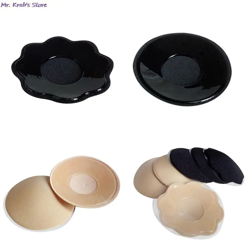 1Pair Adhesive Silicone Bra Pad Chest Stickers Sexy Bra Pad Nipple Cover Invisible Intimates Reusable Self Pasties
1Pair Adhesive Silicone Bra Pad Chest Stickers Sexy Bra Pad Nipple Cover Invisible Intimates Reusable Self Pasties