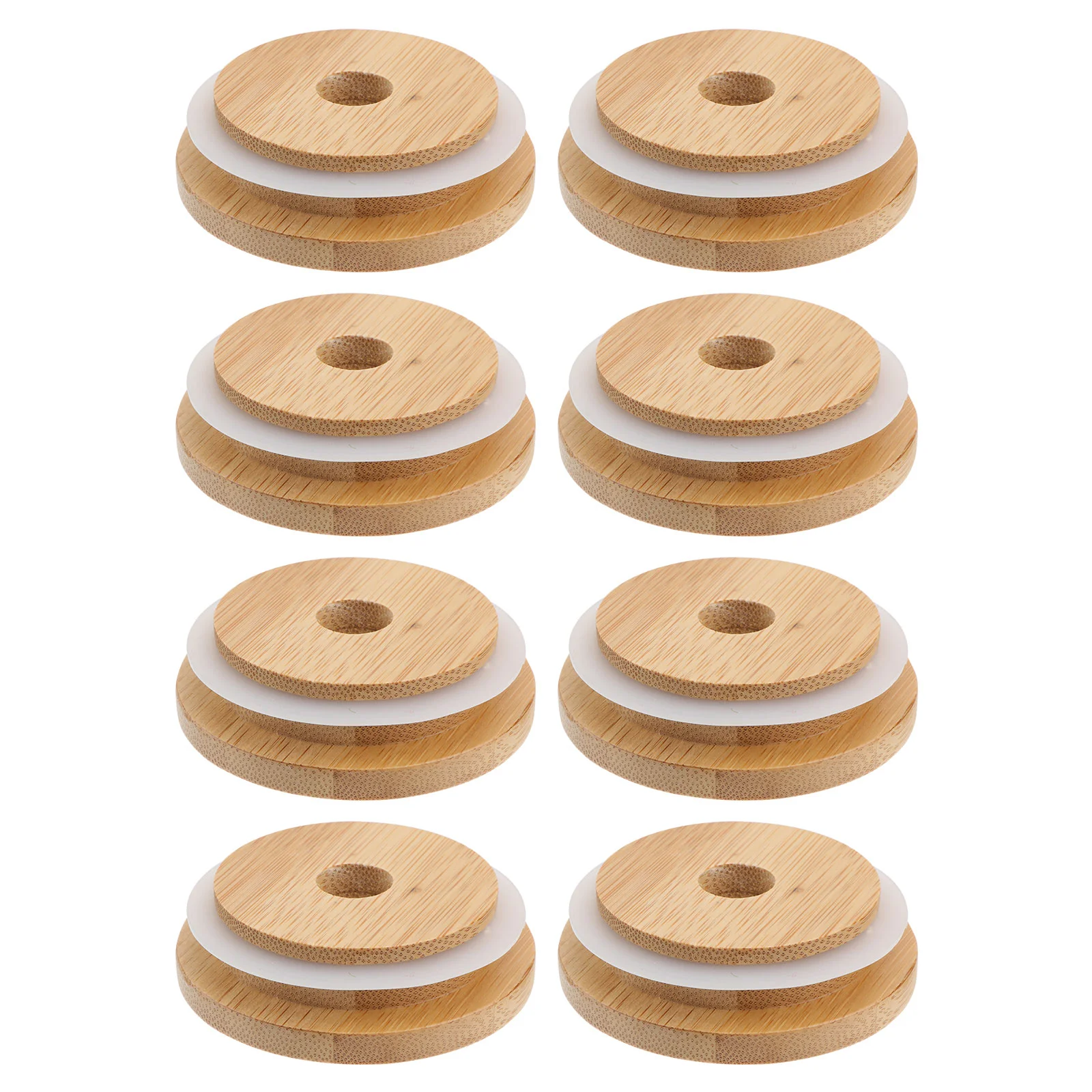 8 PCs Mason Jar Bamboo Lid Ball Wide Mouth Mason Jars Glass Bottle Wooden Plastic Mason Jar Lids
8 PCs Mason Jar Bamboo Lid Ball Wide Mouth Mason Jars Glass Bottle Wooden Plastic Mason Jar Lids