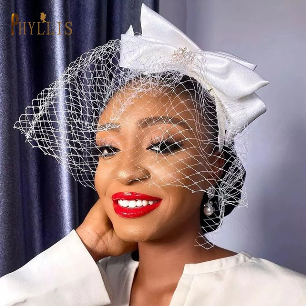 JM07 White Bow Birdcage Veil Bride Headband Charming Wedding Fascinators Face Veil Bridal Hair Accessories Party Headwear
JM07 White Bow Birdcage Veil Bride Headband Charming Wedding Fascinators Face Veil Bridal Hair Accessories Party Headwear
