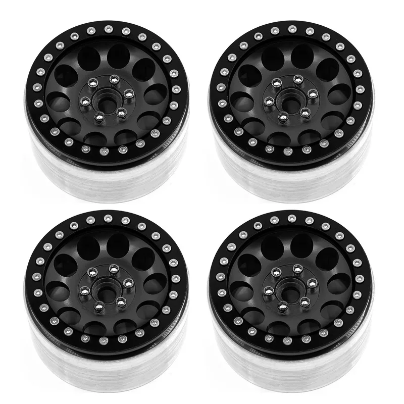 4Pcs Metal 2.2 Beadlock 10-Spoke Wheel Hub Rim for 1/10 RC Crawler Car Axial SCX10 RR10 Wraith 90048 Traxxas TRX4
4Pcs Metal 2.2 Beadlock 10-Spoke Wheel Hub Rim for 1/10 RC Crawler Car Axial SCX10 RR10 Wraith 90048 Traxxas TRX4