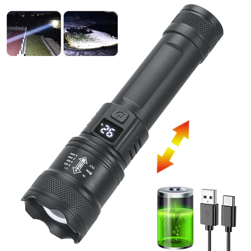 Zoom Flashlight 800Lm USB Rechargeable Waterproof Flashlight
Zoom Flashlight 800Lm USB Rechargeable Waterproof Flashlight