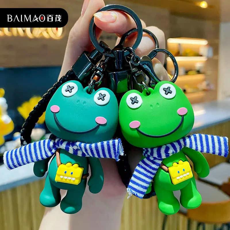 Cute Scarf Tide Frog Series Hand Rope Buckle Key Chain Cute Trend Couple Exquisite Key Chain Bag Pendant Wholesale
Cute Scarf Tide Frog Series Hand Rope Buckle Key Chain Cute Trend Couple Exquisite Key Chain Bag Pendant Wholesale