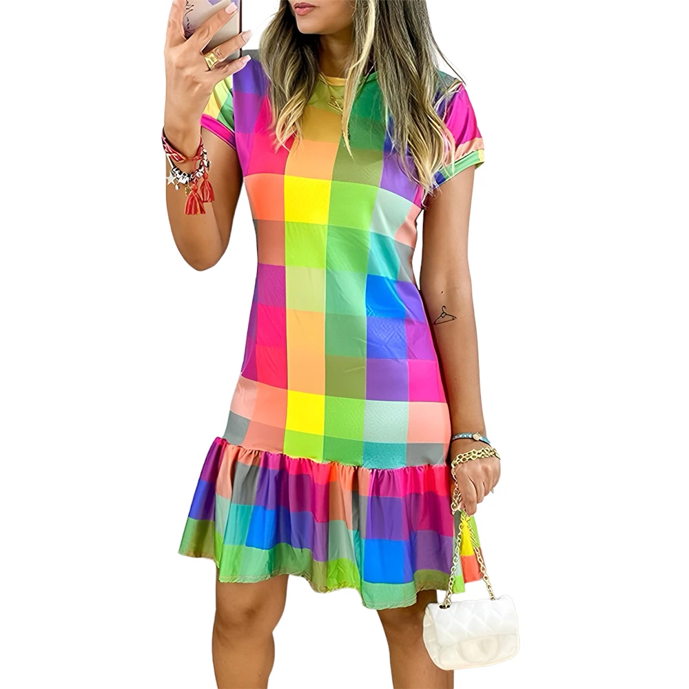 Y2k Dress for Women Short Sleeved O- neck Fashion Casual Dress Sexy Midi Dresses Party Culb Dress Female Clothing Vestido Summer
Y2k Dress for Women Short Sleeved O- neck Fashion Casual Dress Sexy Midi Dresses Party Culb Dress Female Clothing Vestido Summer