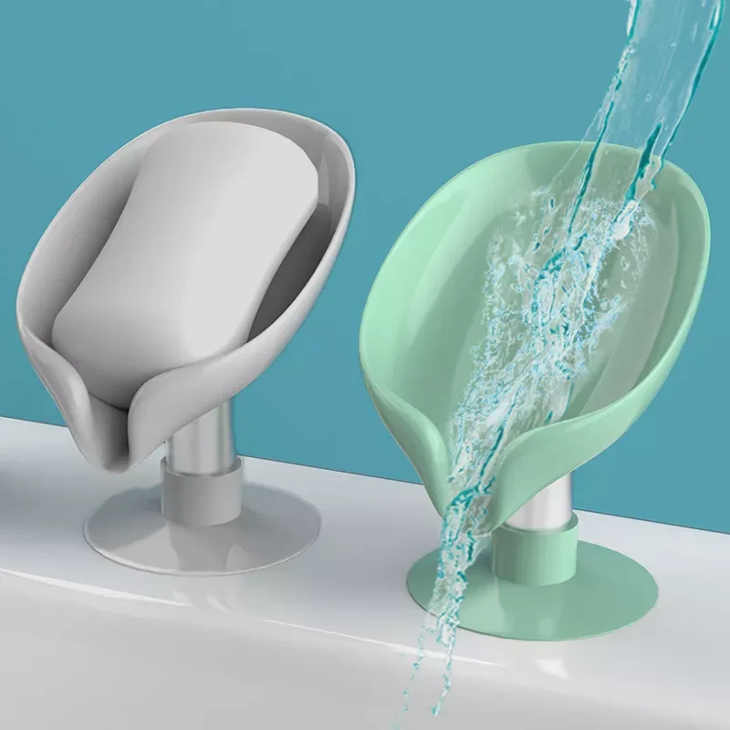 Leaf Shape Soap Box Drain Soap Holder Bathroom Accessories Suction Cup Soap Dish Tray Soap Dish for Bathroom Soap Container
Leaf Shape Soap Box Drain Soap Holder Bathroom Accessories Suction Cup Soap Dish Tray Soap Dish for Bathroom Soap Container