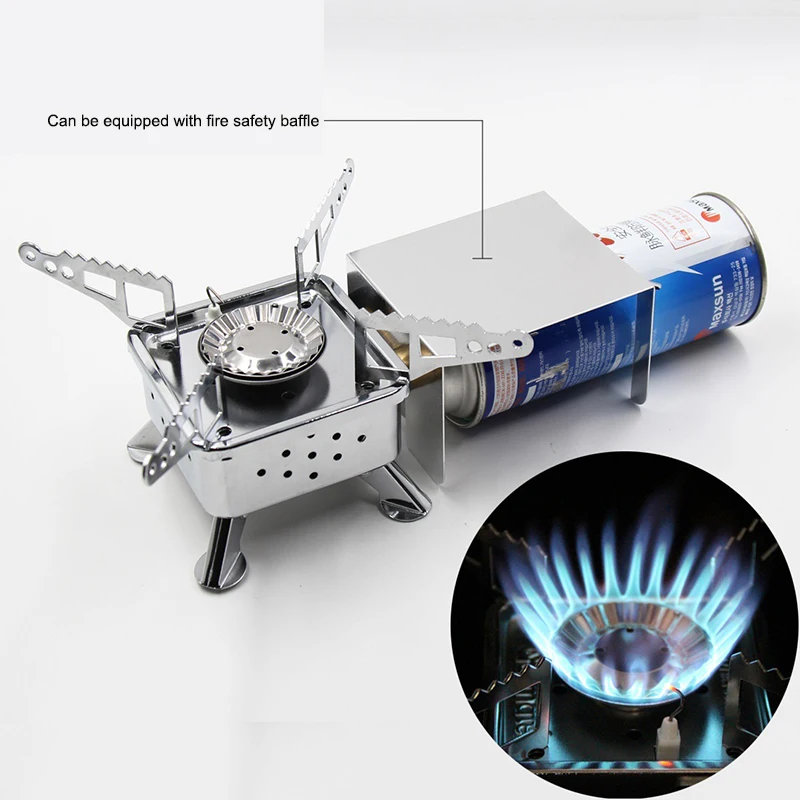 Outdoor Gas Stove Camping Gas Burner Windproof Portable Mini Stove Survival Furnace Pocket Picnic Gas Cooker Picnic Equipment
Outdoor Gas Stove Camping Gas Burner Windproof Portable Mini Stove Survival Furnace Pocket Picnic Gas Cooker Picnic Equipment