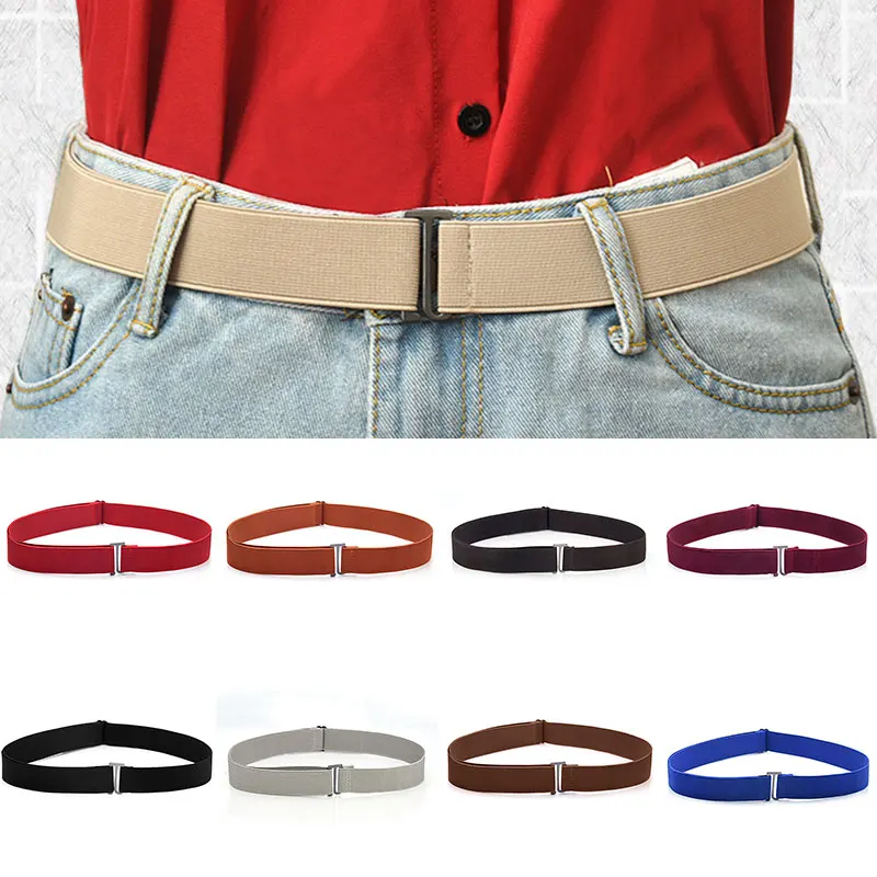 Women Belts Adjustable Size Invisible Belt Buckle-Free Waist Jeans Pants Solid Color Stretch Elastic Waist Men Invisible Belt
Women Belts Adjustable Size Invisible Belt Buckle-Free Waist Jeans Pants Solid Color Stretch Elastic Waist Men Invisible Belt