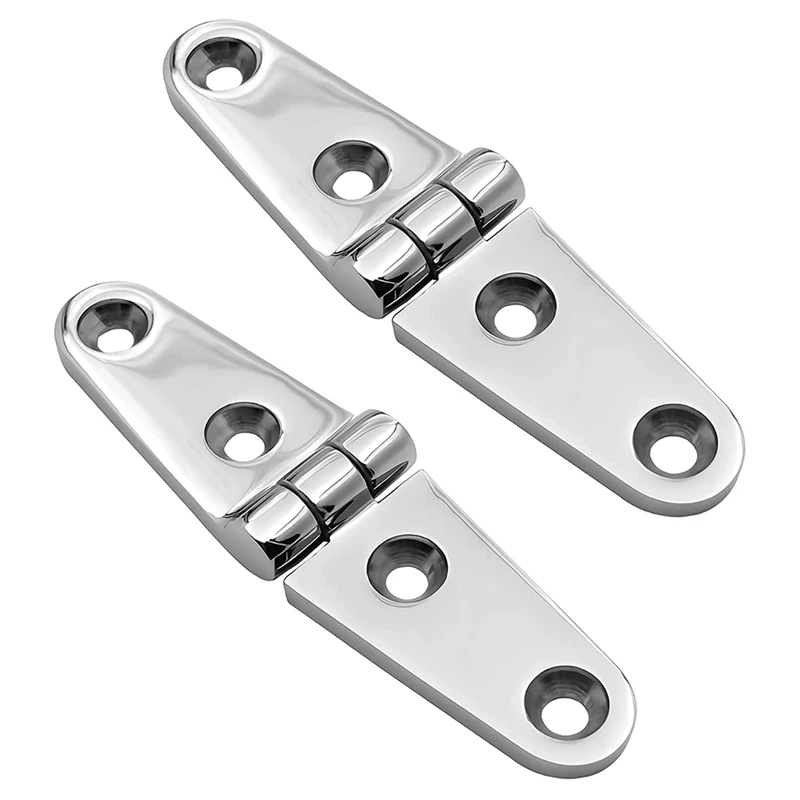 2Pcs Heavy Duty Boat Hinge Strap Mirror Polished Marine Hinges Mount Hardware Hatch 316 Stainless Steel Hinge Door
2Pcs Heavy Duty Boat Hinge Strap Mirror Polished Marine Hinges Mount Hardware Hatch 316 Stainless Steel Hinge Door