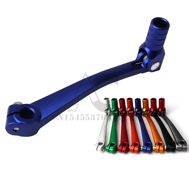 Motorcycle CNC Aluminum Folding Gear Shift Lever ATV Dirt Bike Pit Bikes Gear Lever For 110/125/140/150/160/250cc Universal NEW
Motorcycle CNC Aluminum Folding Gear Shift Lever ATV Dirt Bike Pit Bikes Gear Lever For 110/125/140/150/160/250cc Universal NEW