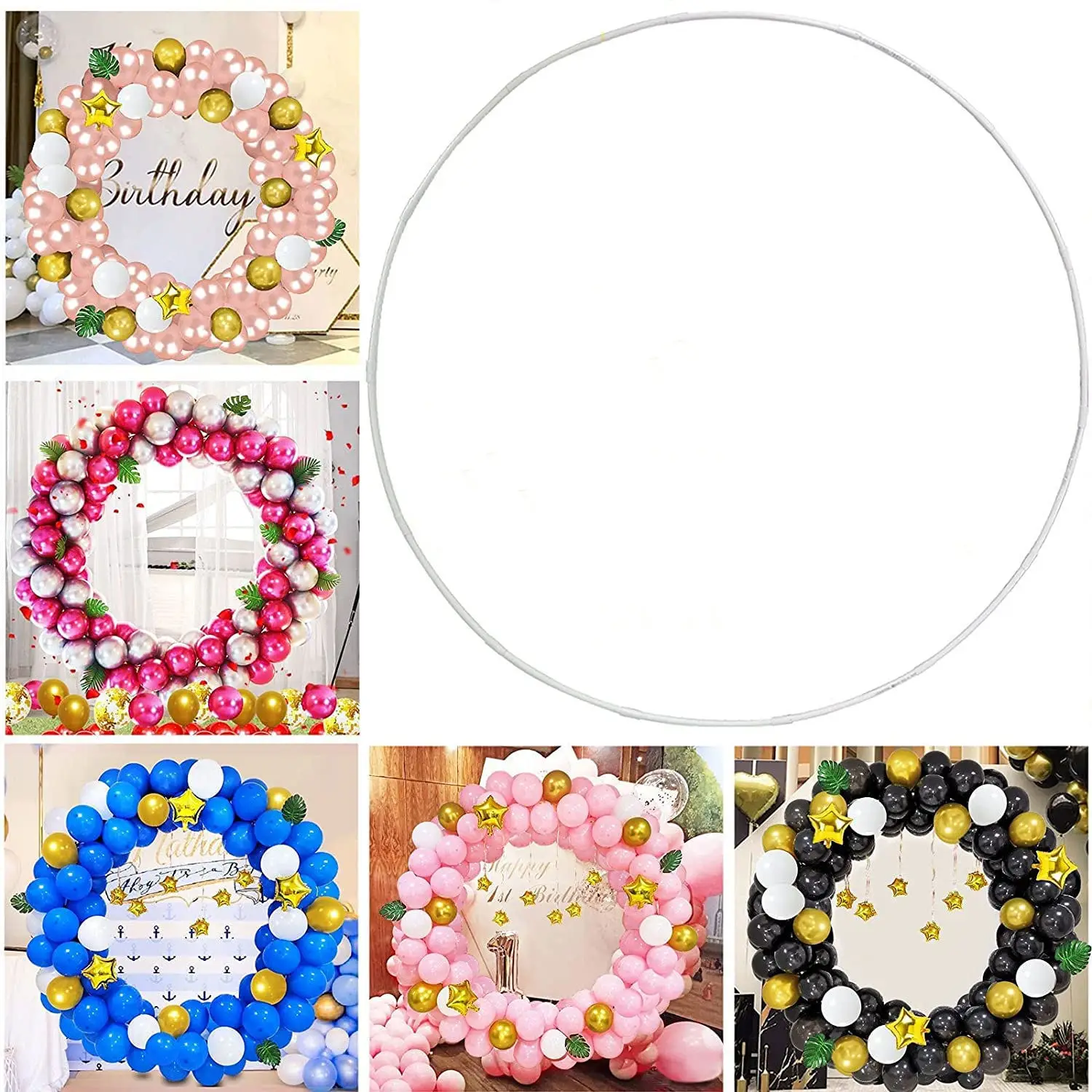 60-180cm DIY Balloon Column Stand Holder Round Baloon Arch Frame For Birthday Babyshower Decor Weeding Party Decoration Supplies
60-180cm DIY Balloon Column Stand Holder Round Baloon Arch Frame For Birthday Babyshower Decor Weeding Party Decoration Supplies