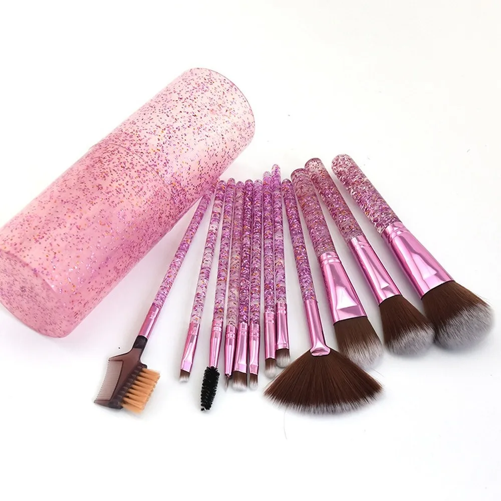 12Pcs/set Diamond Crystal Makeup Brushes Set Make Up Tools Foundation Powder Eyeshadow Blending Eyebrow Eyelash Eyeliner Brush R
12Pcs/set Diamond Crystal Makeup Brushes Set Make Up Tools Foundation Powder Eyeshadow Blending Eyebrow Eyelash Eyeliner Brush R