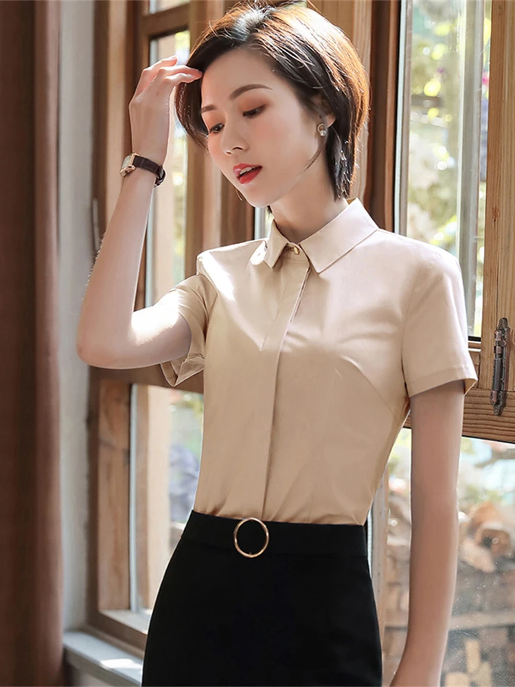 Blouses & Shirts Blue Short Sleeve Office Ladies Skirt and Tops Sets Female Clothes OL Styles Summer Formal Women
Blouses & Shirts Blue Short Sleeve Office Ladies Skirt and Tops Sets Female Clothes OL Styles Summer Formal Women