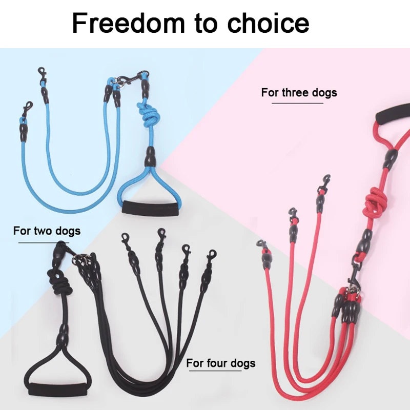 Dog Leash Nylon Rope 2 Way Coupler Outdoor Walking Two and More Dog Collar Harness Kitten Leash Dogs Cats Supplies Accessories
Dog Leash Nylon Rope 2 Way Coupler Outdoor Walking Two and More Dog Collar Harness Kitten Leash Dogs Cats Supplies Accessories