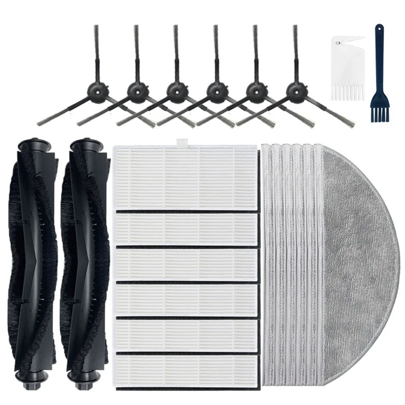 Suitable for Xiaomi Lydsto R1 Robot Vacuum Cleaner Replacement Side Brush Main Brush HEPA Filter Mop Accessories
Suitable for Xiaomi Lydsto R1 Robot Vacuum Cleaner Replacement Side Brush Main Brush HEPA Filter Mop Accessories