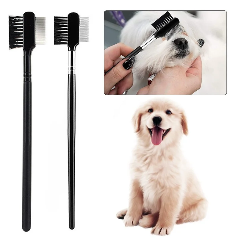 Pet Remover Pet Comb Accessories Tear Brush Comb Brush Stain Double-sided Small For Eye Cleaning Pets Grooming Dog Cat Head
Pet Remover Pet Comb Accessories Tear Brush Comb Brush Stain Double-sided Small For Eye Cleaning Pets Grooming Dog Cat Head