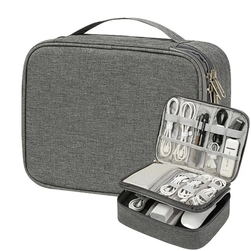 Cable Bags Organizer Compact Waterproof Electronics Organizer Case Electronics Accessories Storage Bag For Mini Camera Earplugs
Cable Bags Organizer Compact Waterproof Electronics Organizer Case Electronics Accessories Storage Bag For Mini Camera Earplugs