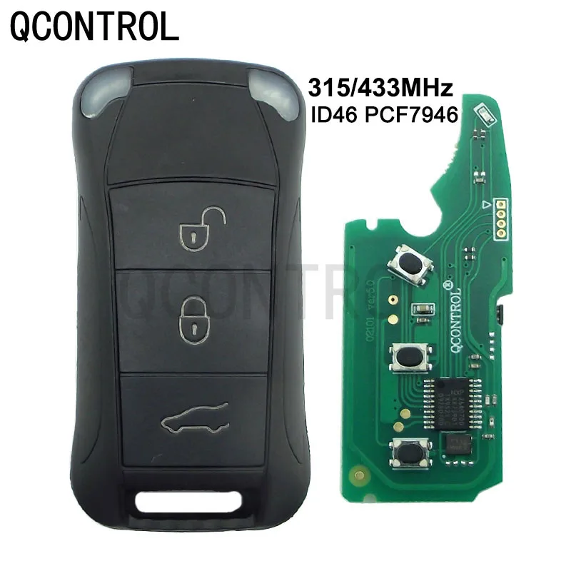 Флип-накопитель QCONTROL на 3 кнопки, 315 МГц/433 МГц, PCF7946A для Porsche Cayenne 2004 2006 2007 2008 2009 2010 2011
Флип-накопитель QCONTROL на 3 кнопки, 315 МГц/433 МГц, PCF7946A для Porsche Cayenne 2004 2006 2007 2008 2009 2010 2011