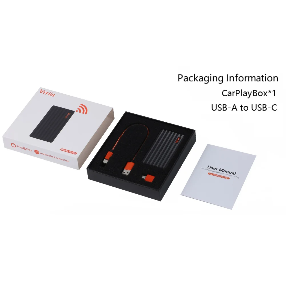 Car Wired To Wireless Carplay Dongle Box Navi For Multimedia Video Player USB Map Navigation Online Music Siri Voice Control
Car Wired To Wireless Carplay Dongle Box Navi For Multimedia Video Player USB Map Navigation Online Music Siri Voice Control