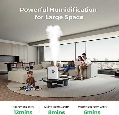 Free shipping for Bedroom Large Room, 6.5L Top-Fill Warm & Cool 360° Rotatable Mist Humidifier for Plants Baby Kids, Fast V
Free shipping for Bedroom Large Room, 6.5L Top-Fill Warm & Cool 360° Rotatable Mist Humidifier for Plants Baby Kids, Fast V