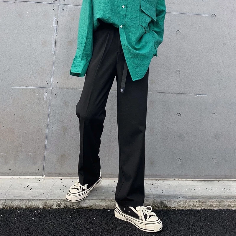 Men's Abstinence Slim Straight Pants Casual Pants 2021 Autumn Yuppie Handsome Fashion Trend Nine Point Pants Trousers
Men's Abstinence Slim Straight Pants Casual Pants 2021 Autumn Yuppie Handsome Fashion Trend Nine Point Pants Trousers