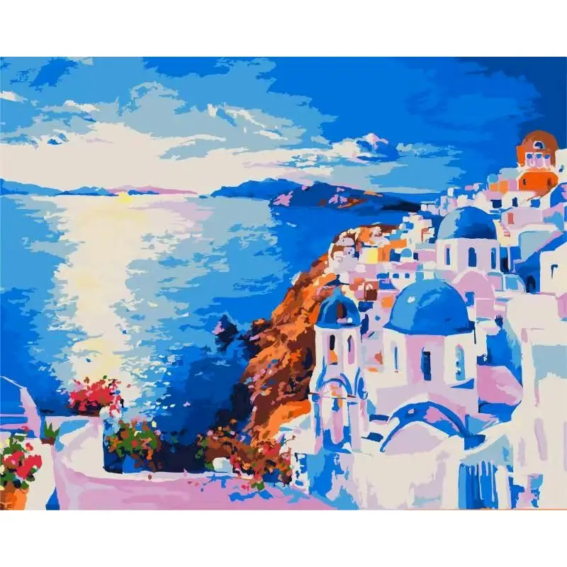 GATYZTORY Paint By Number Santorini Scenery Kits Drawing On Canvas DIY Pictures By Number HandPainted Gift Home Decoration 60x75
GATYZTORY Paint By Number Santorini Scenery Kits Drawing On Canvas DIY Pictures By Number HandPainted Gift Home Decoration 60x75