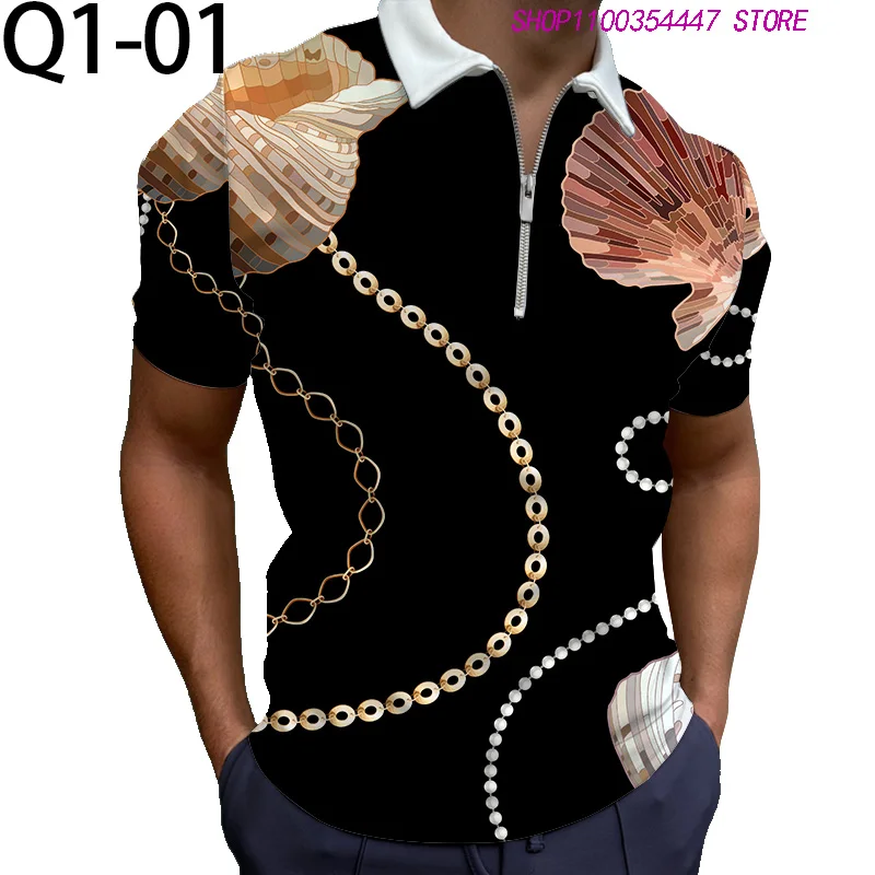 2022 New Men's Casual Polo Shirt Summer Print Loose Breathable Sport Large Size Comfortable Short Sleeve Brand Shirt
2022 New Men's Casual Polo Shirt Summer Print Loose Breathable Sport Large Size Comfortable Short Sleeve Brand Shirt