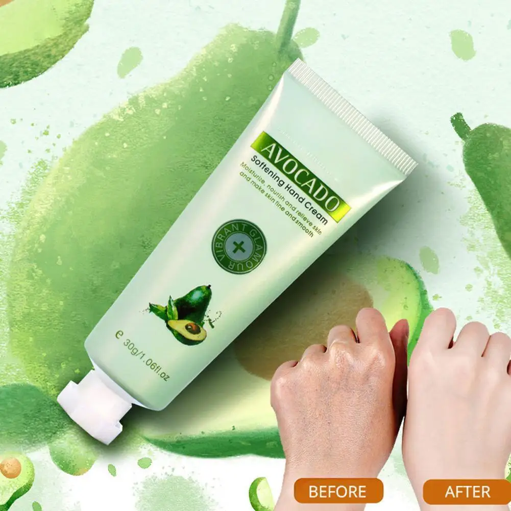 Восстанавливающий Крем для рук с авокадо, увлажняющий, увлажняющий, омолаживающий, мягкий, отбеливающий, для рук, 30 г, G5u0 
Восстанавливающий Крем для рук с авокадо, увлажняющий, увлажняющий, омолаживающий, мягкий, отбеливающий, для рук, 30 г, G5u0