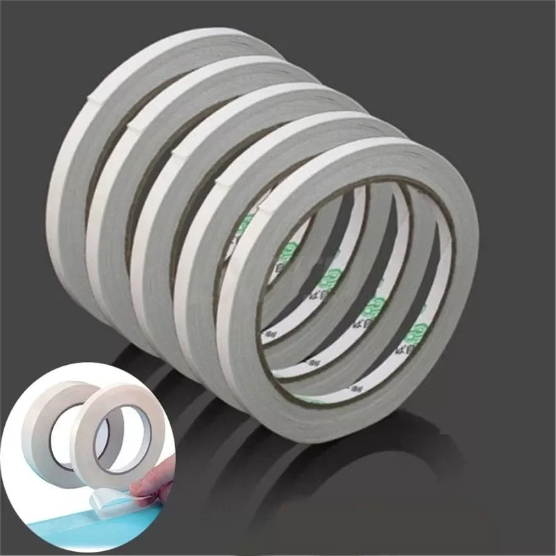 White Super Strong Double Sided Adhesive Tape Paper Strong Ultra-thin High-adhesive Cotton for Home Office Double Sided Tape
White Super Strong Double Sided Adhesive Tape Paper Strong Ultra-thin High-adhesive Cotton for Home Office Double Sided Tape