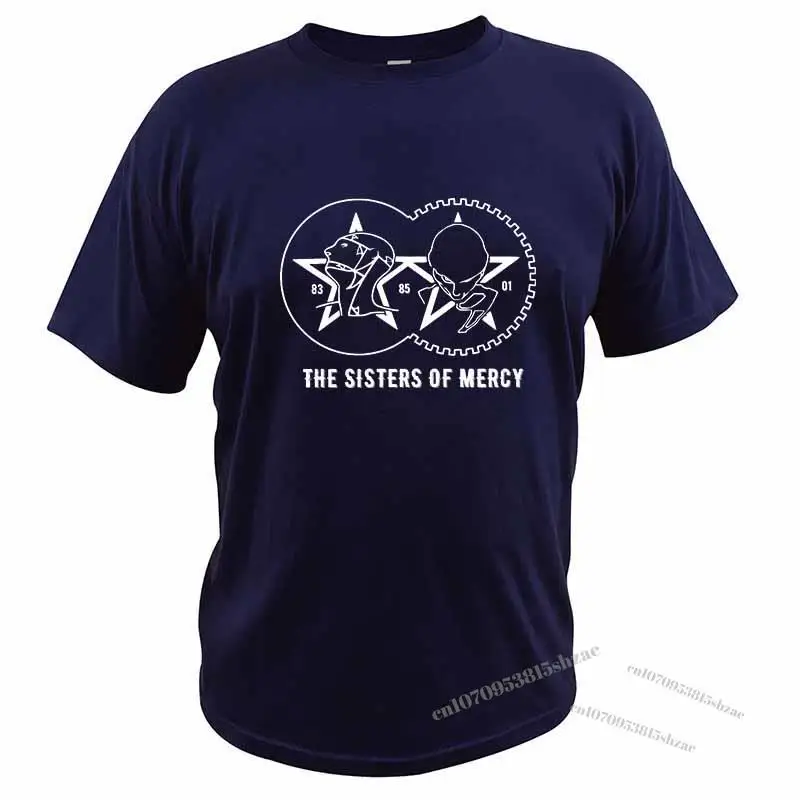 The Sisters Of Mercy Logo Classic T-Shirt English Rock Band Hipster Streetwear Crew Neck Soft 100% Cotton Summer Top EU Size
The Sisters Of Mercy Logo Classic T-Shirt English Rock Band Hipster Streetwear Crew Neck Soft 100% Cotton Summer Top EU Size