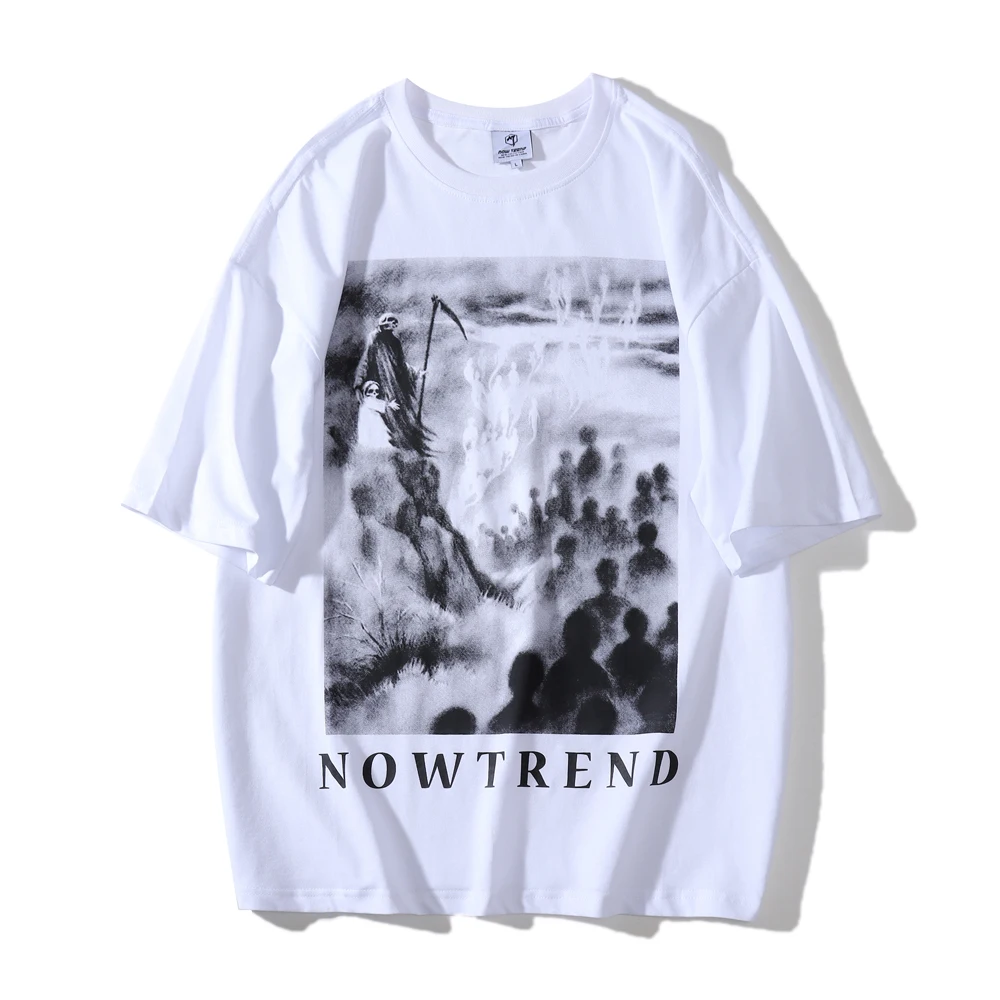 2022 Summer Hip Hop Unisex Oversize T Shirt Streetwear Gothic Tees Harajuku Short Sleeve Goth Cotton Tops Casual Y2k Men Clothes
2022 Summer Hip Hop Unisex Oversize T Shirt Streetwear Gothic Tees Harajuku Short Sleeve Goth Cotton Tops Casual Y2k Men Clothes