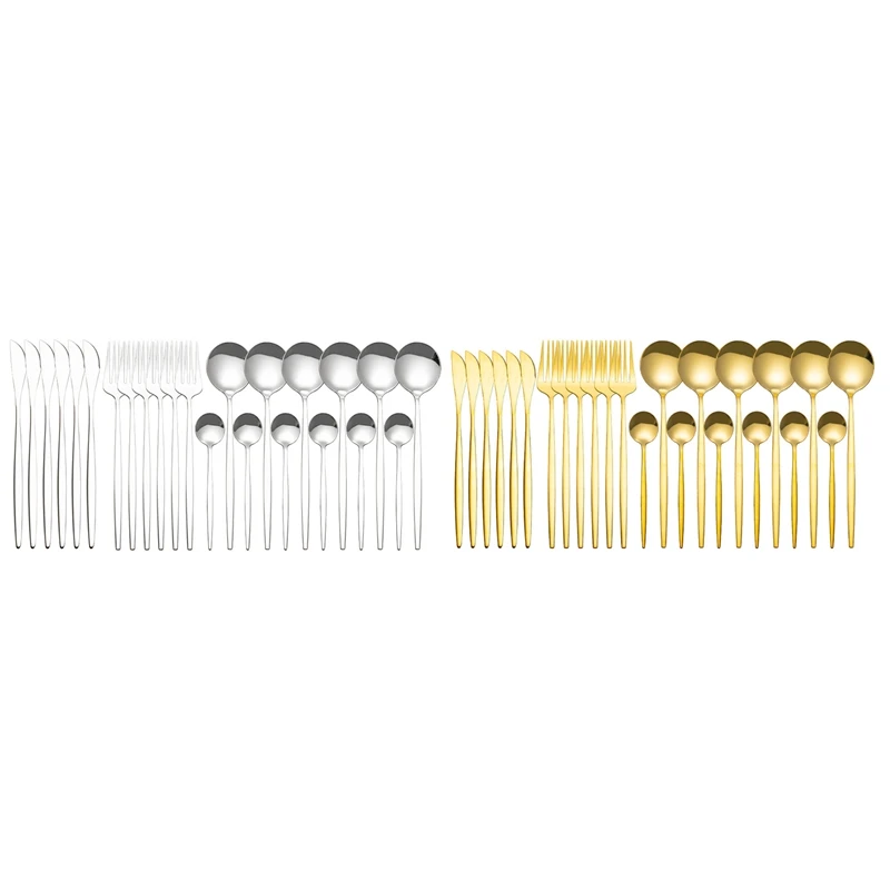 24 Piece Cutlery Set Stainless Steel Cutlery Set Cutlery Cutlery Family Suitable Set
24 Piece Cutlery Set Stainless Steel Cutlery Set Cutlery Cutlery Family Suitable Set