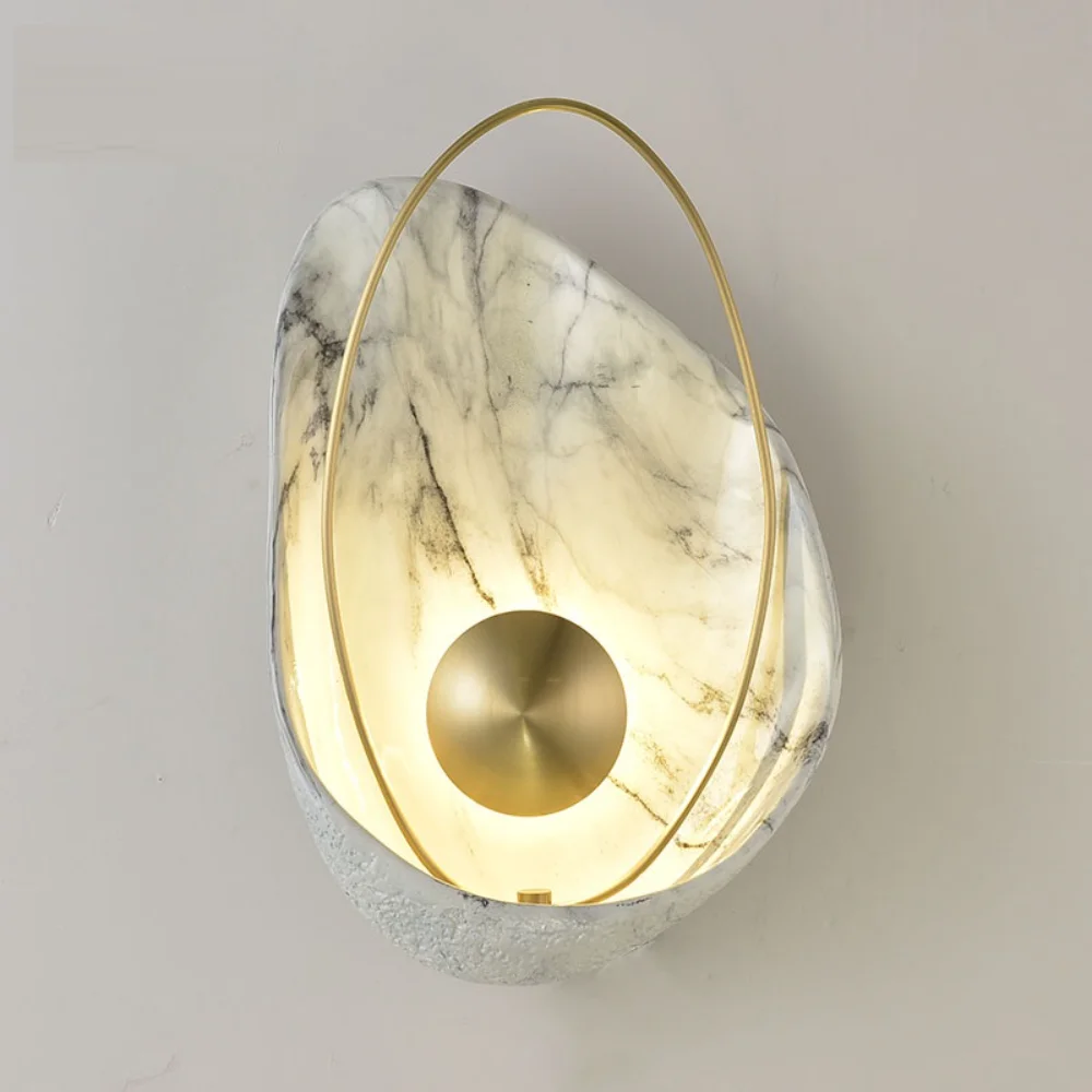 Modern wall lamp new design light luxury brass wall lamp Villa living room decoration lamp
Modern wall lamp new design light luxury brass wall lamp Villa living room decoration lamp