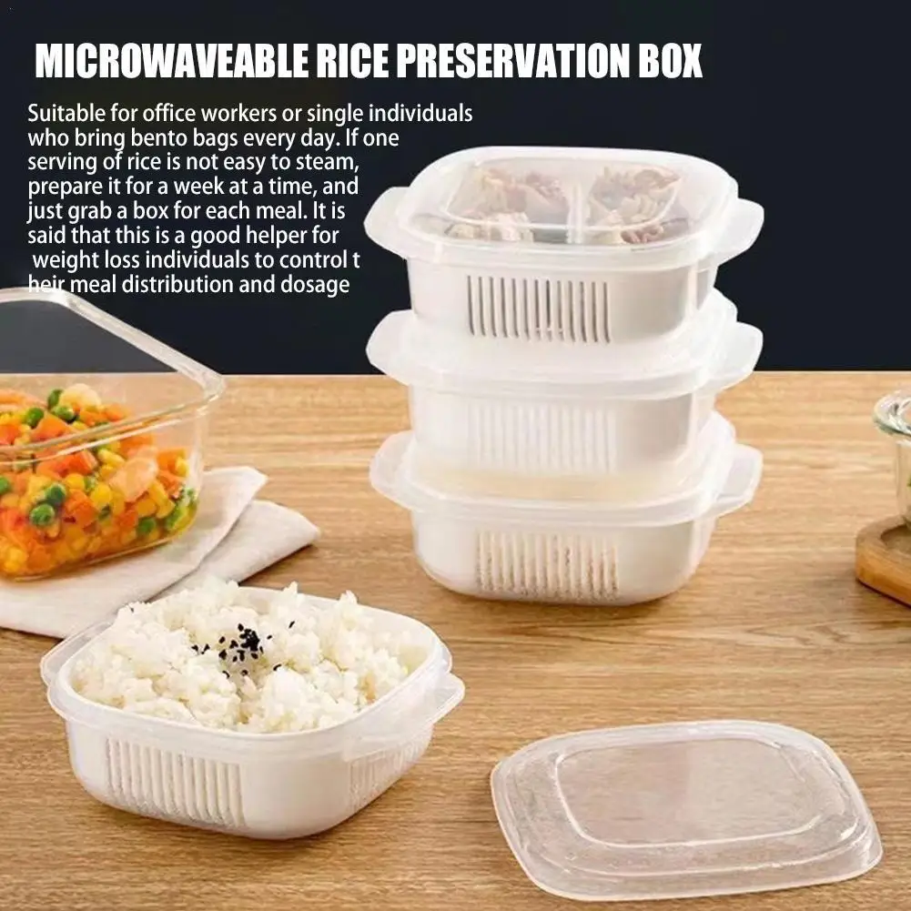 1PC Refrigerator Receiver Frozen Fresh Food Crisper Storage Box Rice Packing Boxes Kitchen Food Sorting Container
1PC Refrigerator Receiver Frozen Fresh Food Crisper Storage Box Rice Packing Boxes Kitchen Food Sorting Container