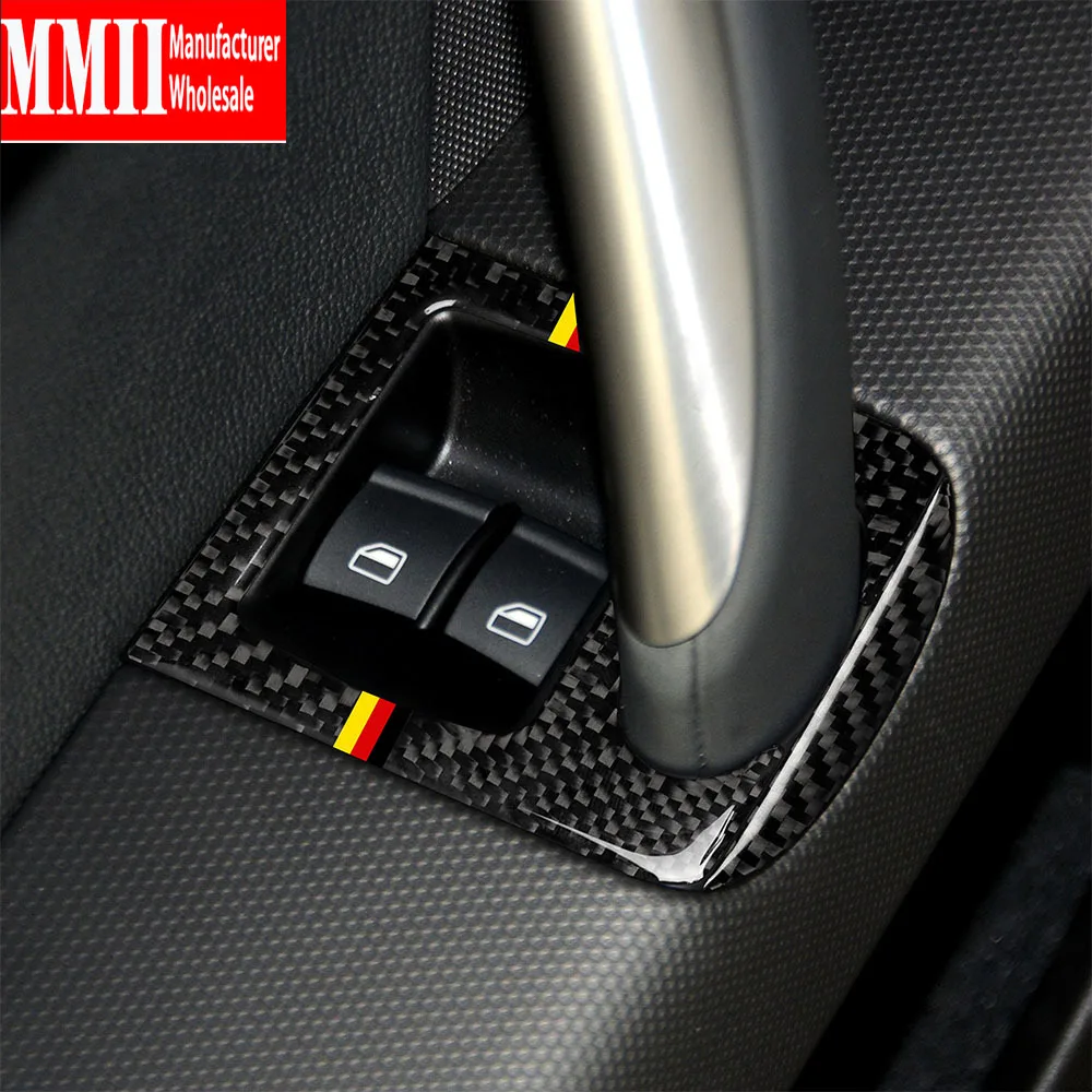Углеродное волокно для Audi TT 8n 8J MK123 TTRS 2008 2010 2011 2012 2013 Переключатель Стеклоподъемника панель стикера аксессуары для интерьера
Углеродное волокно для Audi TT 8n 8J MK123 TTRS 2008 2010 2011 2012 2013 Переключатель Стеклоподъемника панель стикера аксессуары для интерьера