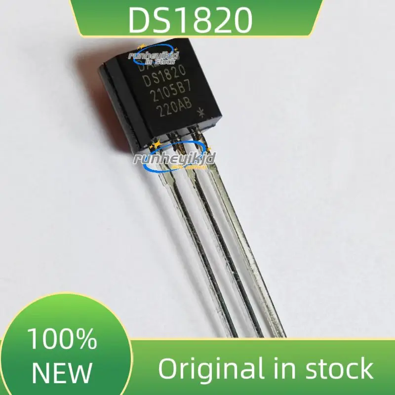 20pcs/lot Sensor Electronic chip DS1820 TO-92 1820 chips Temperature Sensor IC DS18B20 diy electronic
20pcs/lot Sensor Electronic chip DS1820 TO-92 1820 chips Temperature Sensor IC DS18B20 diy electronic