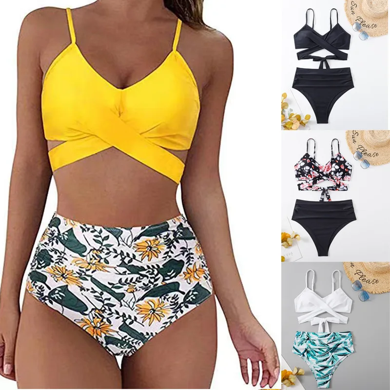 2023 Summer Print Bikini Set Women Swimwear Sexy Push Up Padded Split Bikini Leopard Print Swimwear Women Swimsuit
2023 Summer Print Bikini Set Women Swimwear Sexy Push Up Padded Split Bikini Leopard Print Swimwear Women Swimsuit